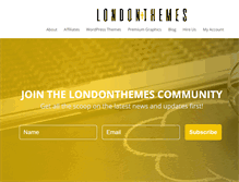 Tablet Screenshot of londonthemes.com
